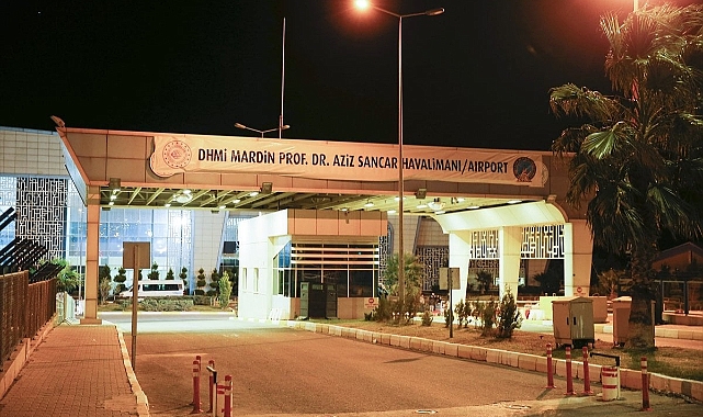 Mardin Havalimanı'nın yeni ismi asıldı