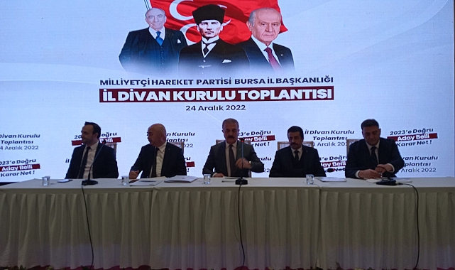 MHP Divan toplantısında seçim startını verdi