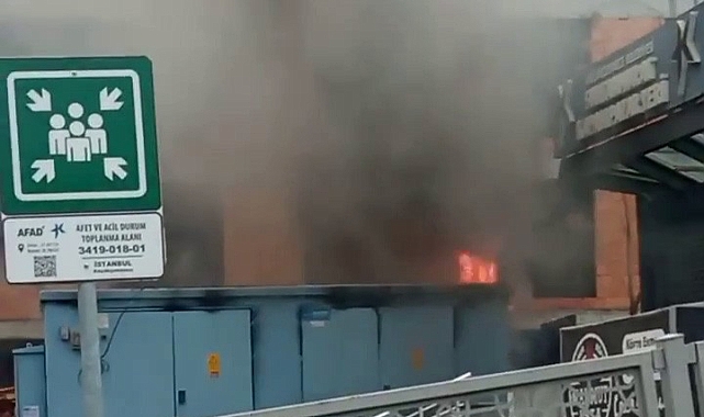 Patlayan trafo paniğe neden oldu