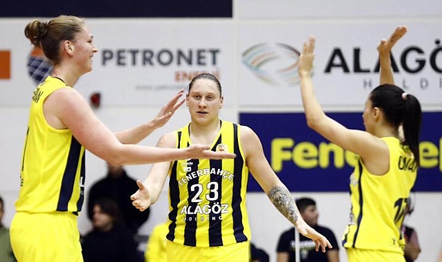 Potadaki derbide kazanan Fenerbahçe Alagöz Holding