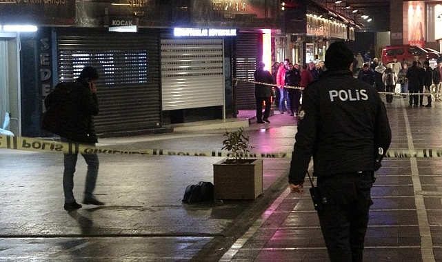 Şehrin göbeğinde şüpheli çanta paniği