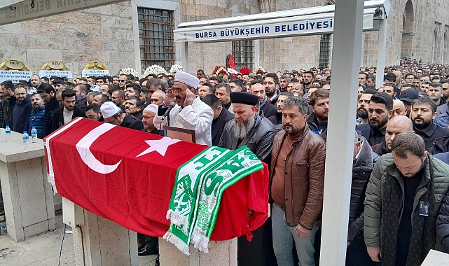 Sinan Ateş Bursa'da son yolculuğuna uğurlandı