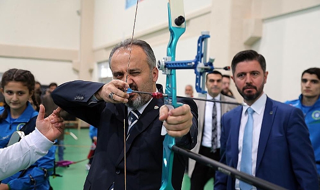 Sporda da marka kent Bursa'ya okçuluk salonu