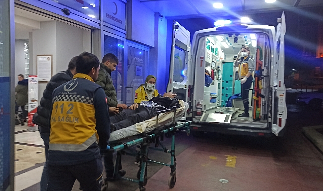 Tanımadığı kişi yüzünden az daha canından oluyordu