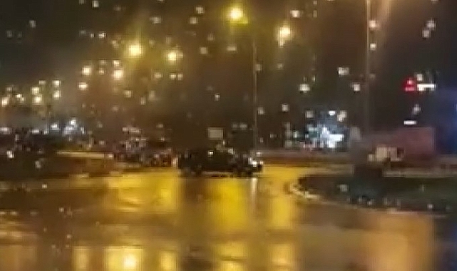 Trafikte drift attı: Cezayı hesaba katmadı
