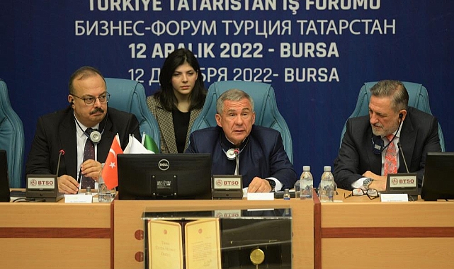 Türkiye-Tataristan iş forumu gerçekleştirildi