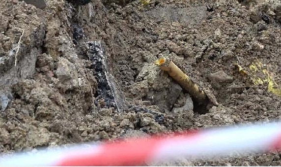 Tuzla'da doğal gaz borusu patladı!