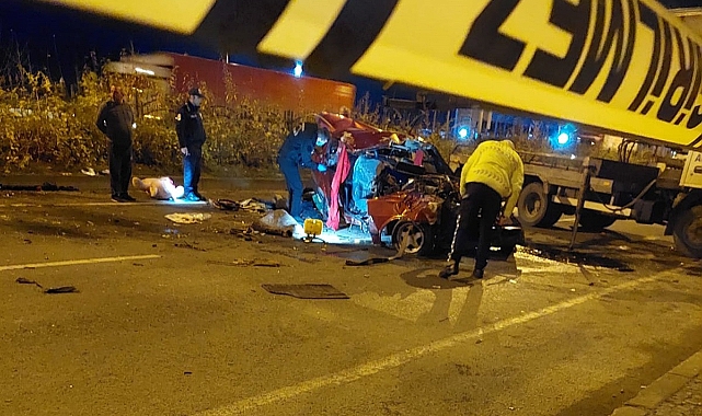 Uygulamadan kaçtı, takla atıp kaza yaptı