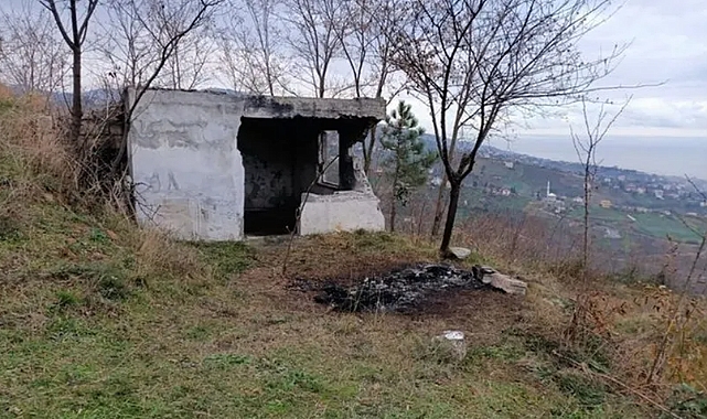 Yanarak ölmüş halde bulundu