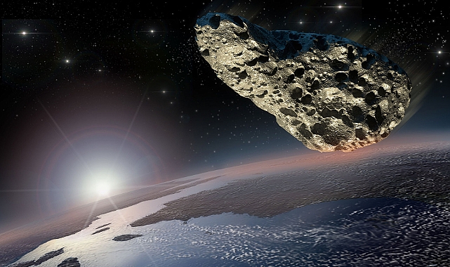 Yeni keşfedilen bir asteroit, uçarken görüntülendi