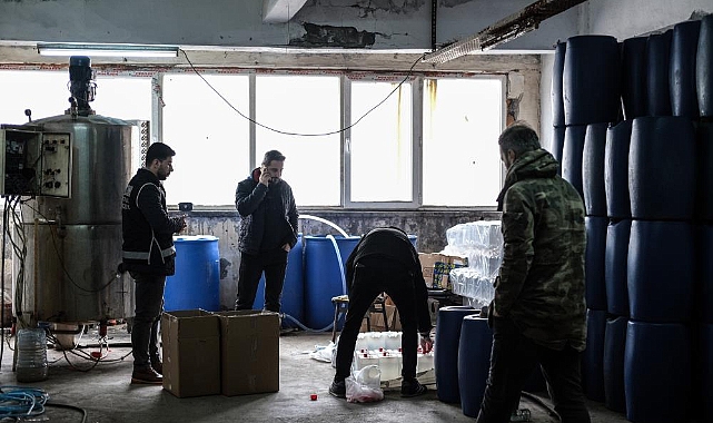 Yılbaşı öncesi sahte alkol operasyonu