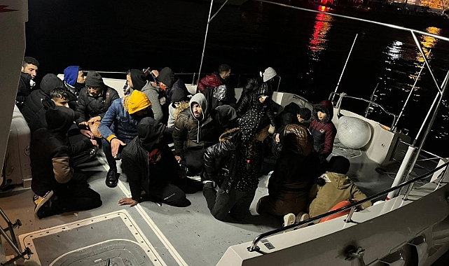 Yunanistan'ın ittiği 101 göçmen kurtarıldı