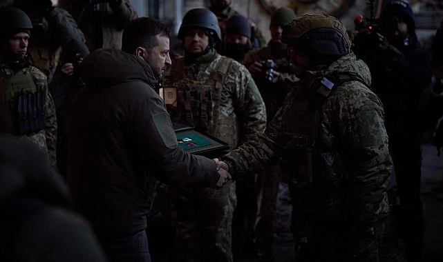 Zelenskiy'den sürpriz ziyaret