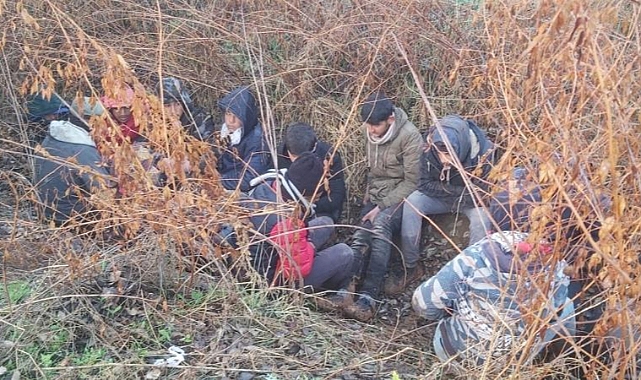 134 düzensiz göçmen yakalandı