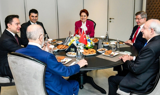 6'lı masadan ortak bildiri