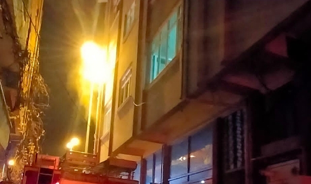 Alev alan priz panik yarattı