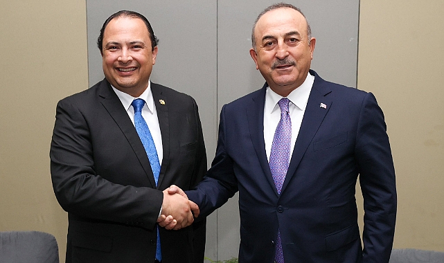 Bakan Çavuşoğlu, Brezilya’da resmi temaslarda bulundu