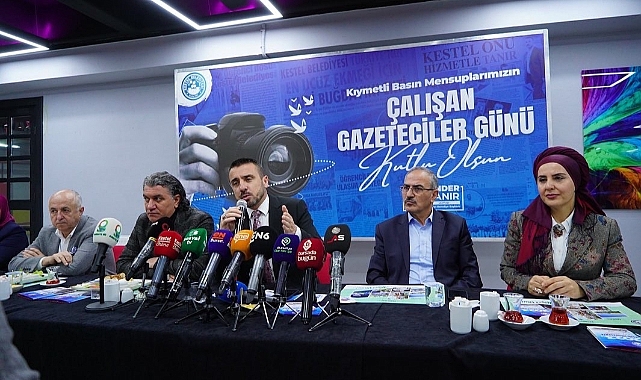 Başkan Tanır gazetecilerle buluştu