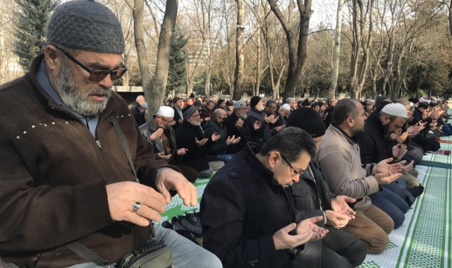 Bir ilde daha yağmur duası yapıldı