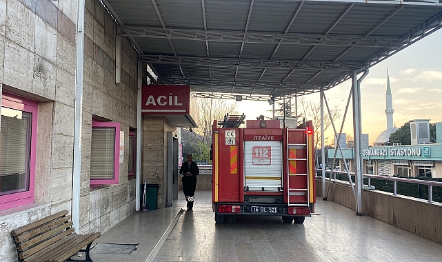 Bursa'da çocuk hastanesinde panik yaşandı