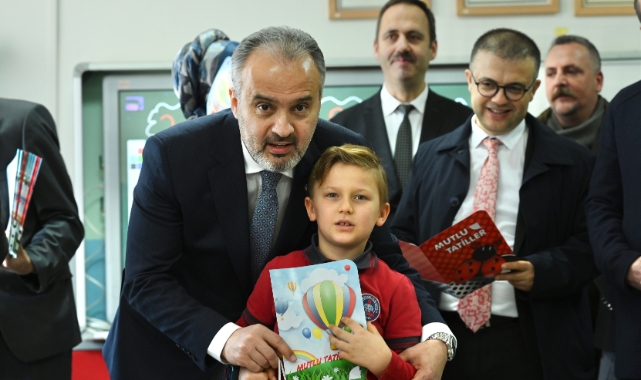 Bursa'da karne sevinci