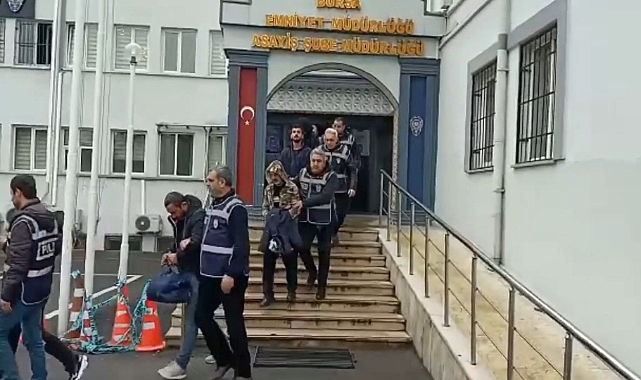 Bursa'da şafak operasyonu: 20 zanlı yakalandı