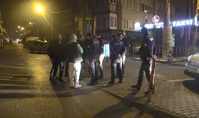 Bursa'da sözlü tartışma silahlı kavgaya dönüştü