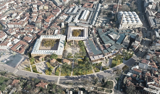 Bursa'da tarihi Hanlar Bölgesi’nde zaman tersine akıyor