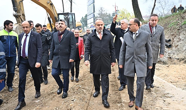 Bursa Gökdere daha güvenli ve estetik hale geliyor