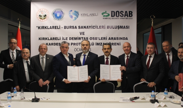 Bursalı sanayiciler Kırklareli'de ekonomi konuştu