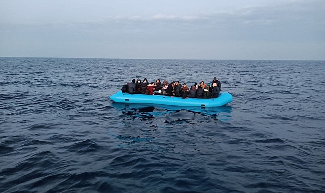 Çanakkale'de çok sayıda kaçak göçmen kurtarıldı