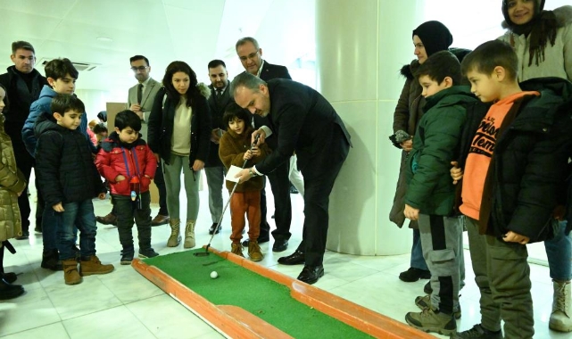 Çocuklar tatilin keyfini Bursa'da çıkardı