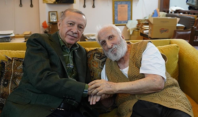 Cumhurbaşkanı Erdoğan'dan, neyzen Niyazi Sayın’a ziyaret
