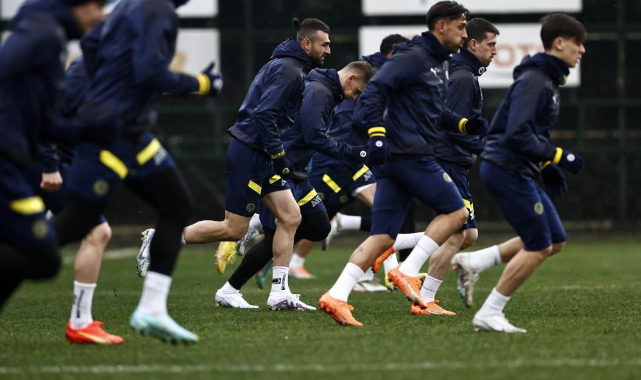 Fenerbahçe, maç hazırlıklarını tamamladı