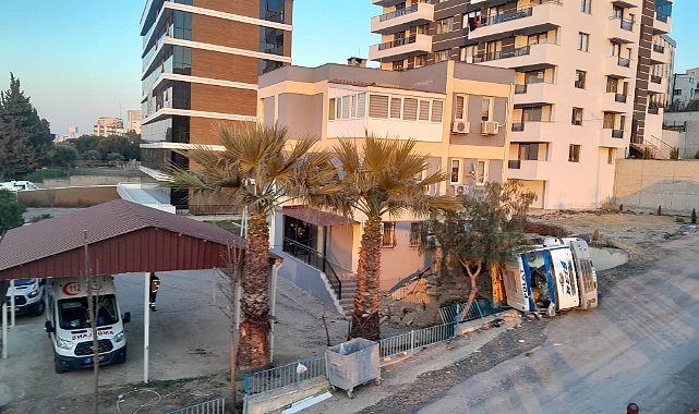 Freni boşalan kamyon dehşet saçtı!