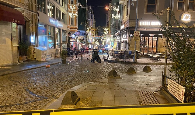 Galata Kulesi önünde panik anları: Kafeler boşaltıldı...