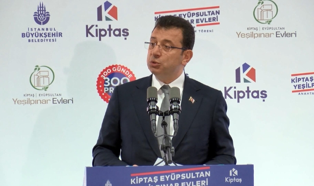 İmamoğlu'nun katıldığı törende gerginlik
