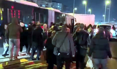 İstanbul'da metrobüs arızalandı