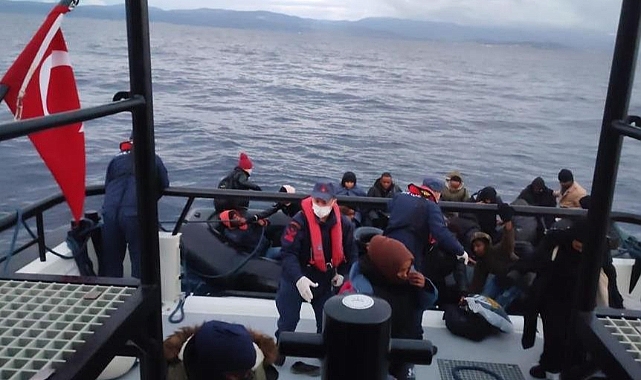 İtalya’ya kaçmaya çalışan göçmenler yakalandı