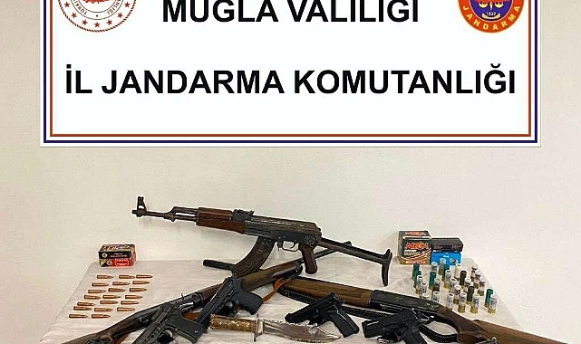 Jandarma çok sayıda mühimmat ele geçirdi
