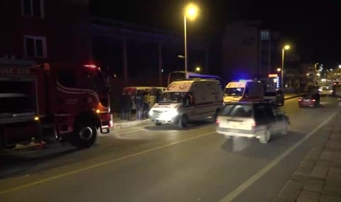 Kız yurdunda korkutan yangın!