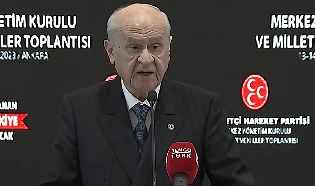 MHP seçim startını veriyor