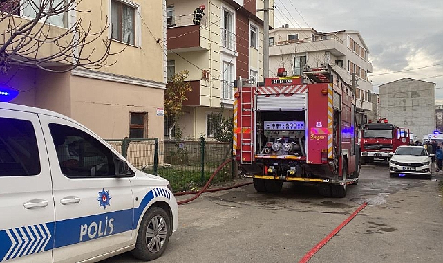 Mutfaktaki yangında 11 kişi hastanelik oldu