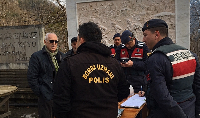 Müzede sergilenen bomba paniğe yol açtı