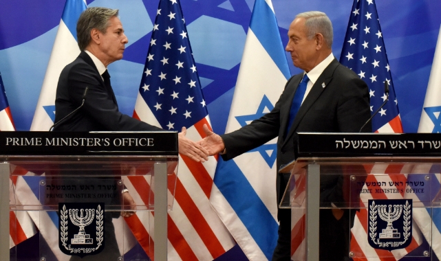 Netanyahu ile Blinken bir araya geldi