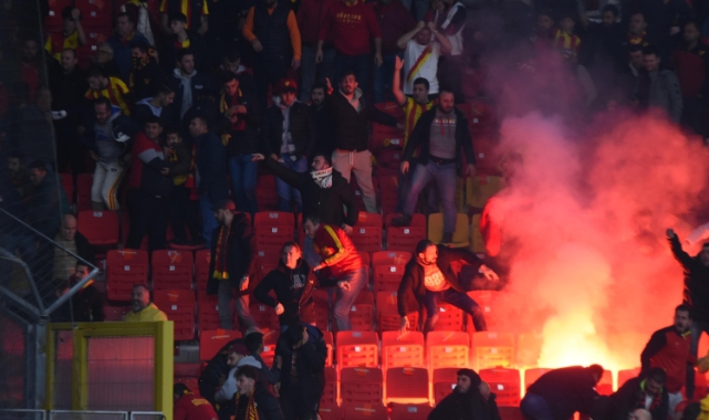 Olaylı derbide 18 tahliye