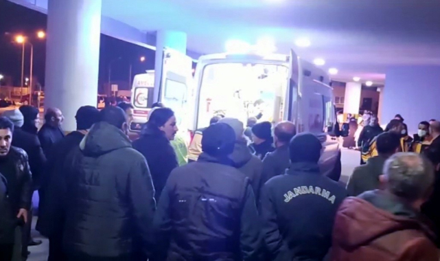 Otogarda ipte asılı bulunmuştu, hastaneye kaldırıldı