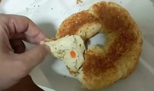 Simitten uyuşturucu çıktı