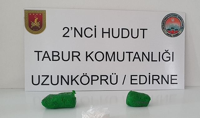 Sınırda uyuşturucu ele geçirildi