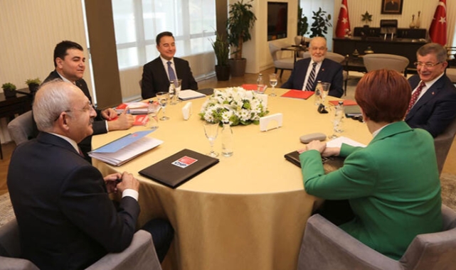 Tarih belli oldu! Altılı masanın adayı belli mi oluyor?